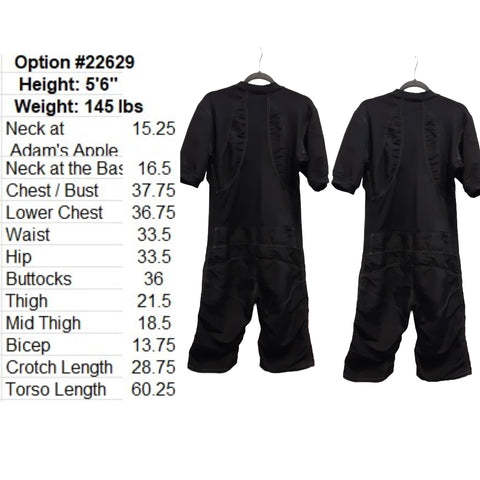 Shortie Suit|5'6'' 145 lbs