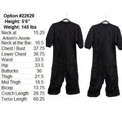 Shortie Suit|5'6'' 145 lbs
