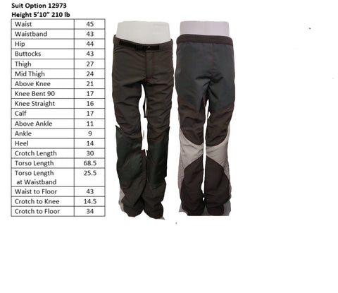 Inverted Pants Men | 5'10"- 210lbs